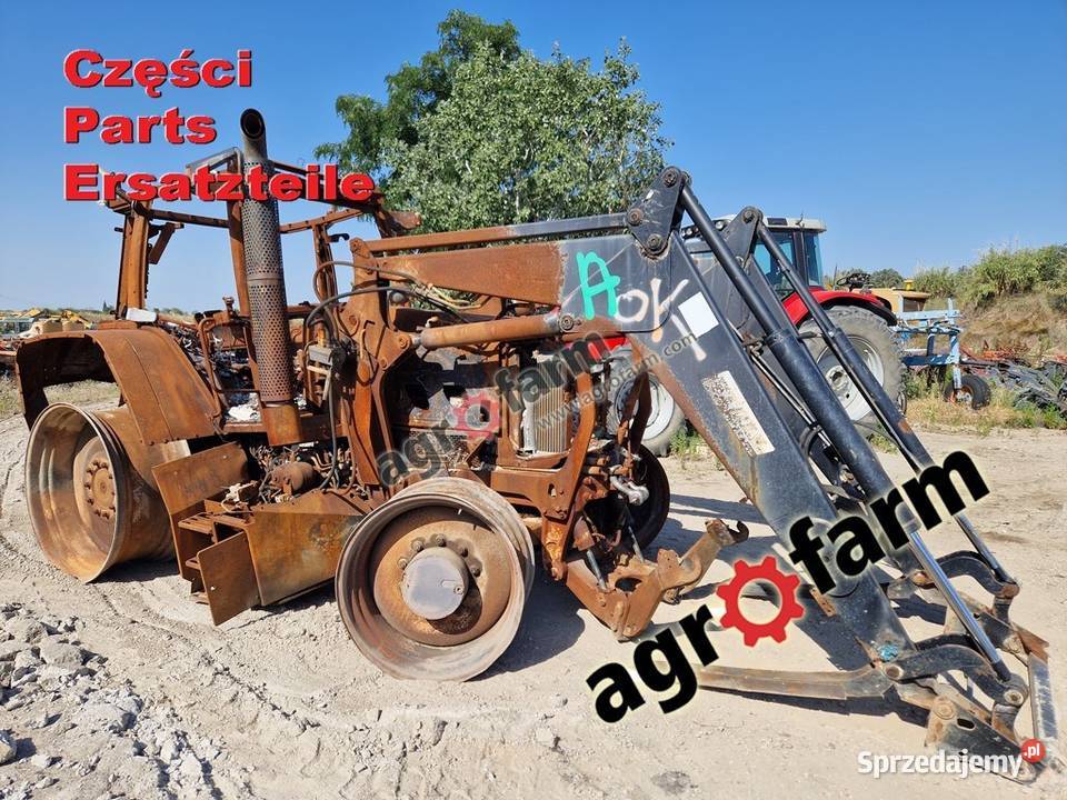 Fendt 716 części silnik skrzynia biegów most Byków