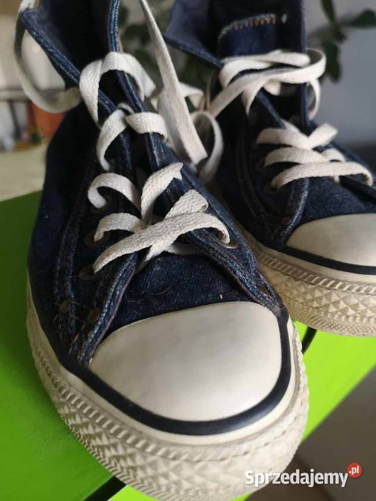 BUTY TRAMPKI Converse jeans granatowe damskie Poznań