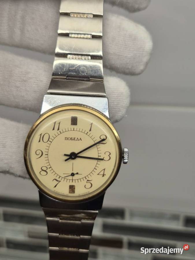 Zegarek mechaniczny Pobeda Chorzów sprzedam