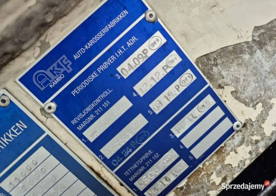 MAN TGS MAN TGS 18360 CYSTERNA PALIWA OLEJE ADR ABS Łaziska Górne sprzedam