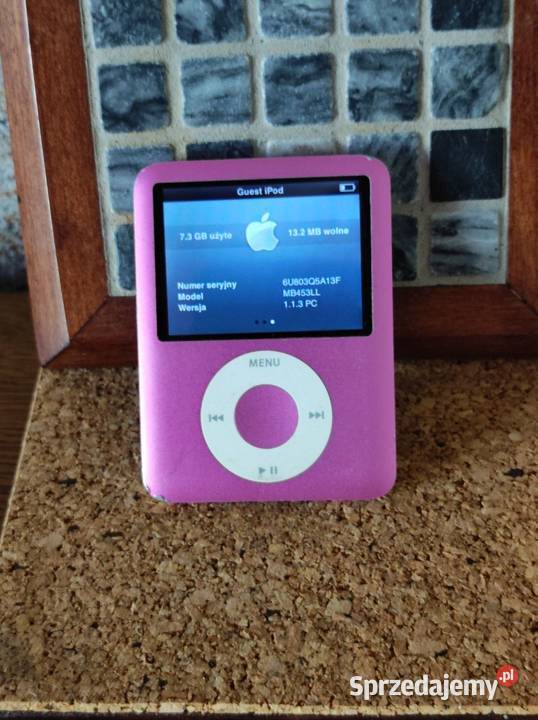 odtwarzacz Apple IPod nano 3 generacja 8 GB MP3 Kielce
