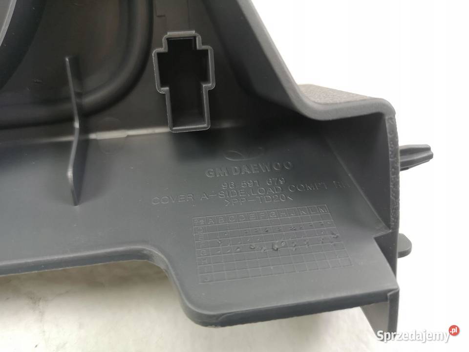OSŁONA GŁOŚNIKA PRAWY TYŁ CHEVROLET SPARK 0509