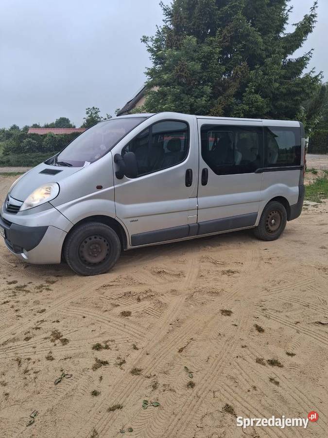 Opel Vivaro pierwszy właściciel w Polsce Rok produkcji 2006 Vivaro Miastko