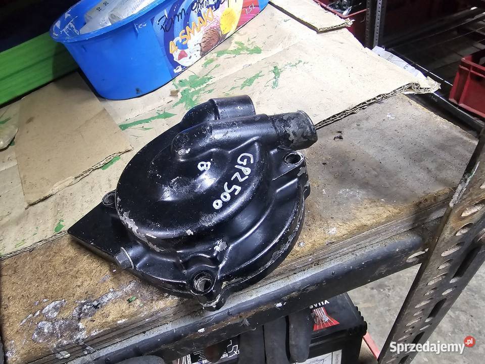 Kawasaki GPZ 500 pompa wody obudowa pompy