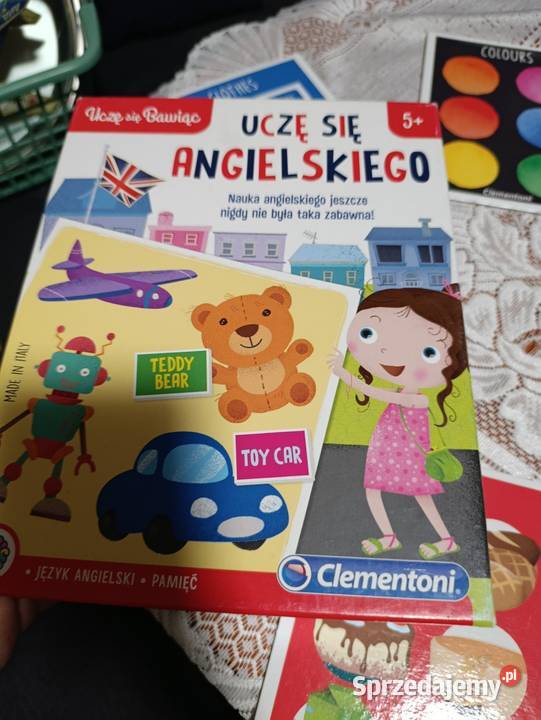 uczę się angielskiego gra planszowa sprzedam