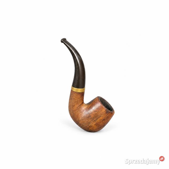 Klasyczna drewniana fajka tytoniowa vintage