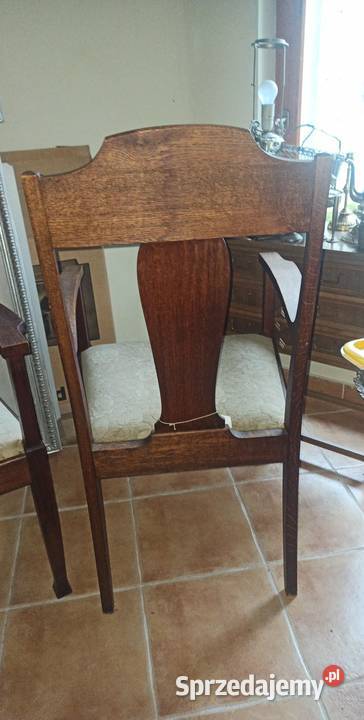 Fotel z podłokietnikami Tapicerka Liście Gdańsk