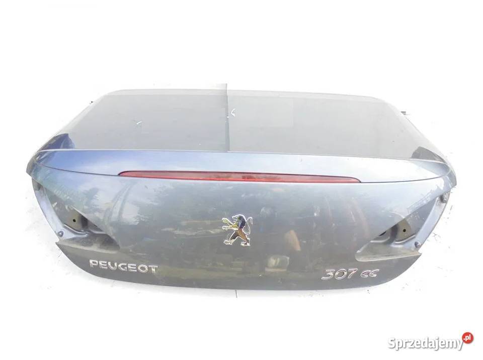 PEUGEOT 307 CC CABRIO kompletna klapa tylna tył łódzkie