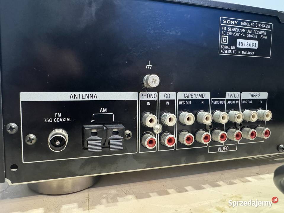 SONY Stereo Receiver STRGX315 podlaskie