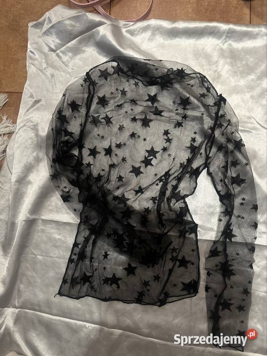 prześwitująca bluzka we wzory Dąbrowa Górnicza