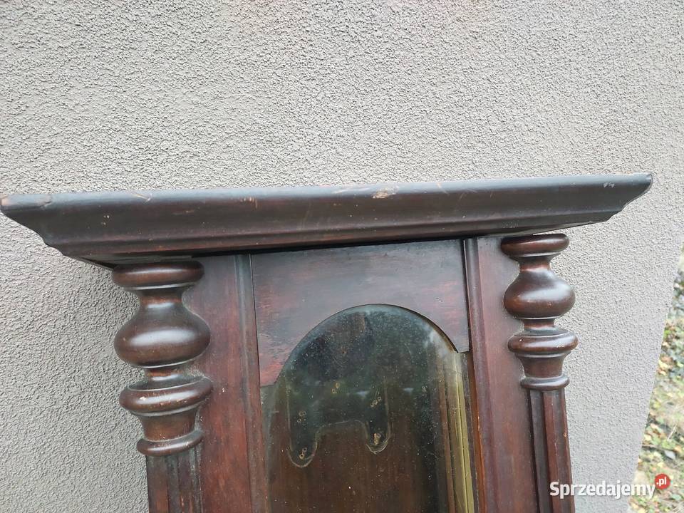 S108 Skrzynia obudowa starego zegara szafka Tczew