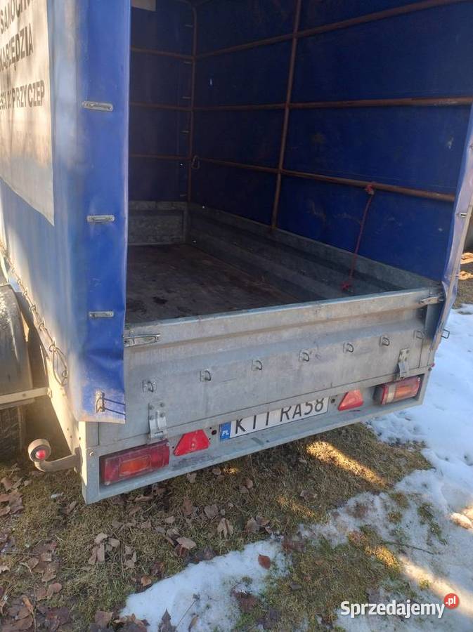 Przyczepka samochodowa 1400dmc