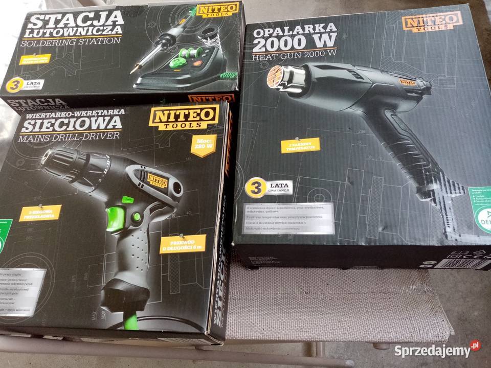 Zestaw elektronarzędzi 3 Nowe 65ceny