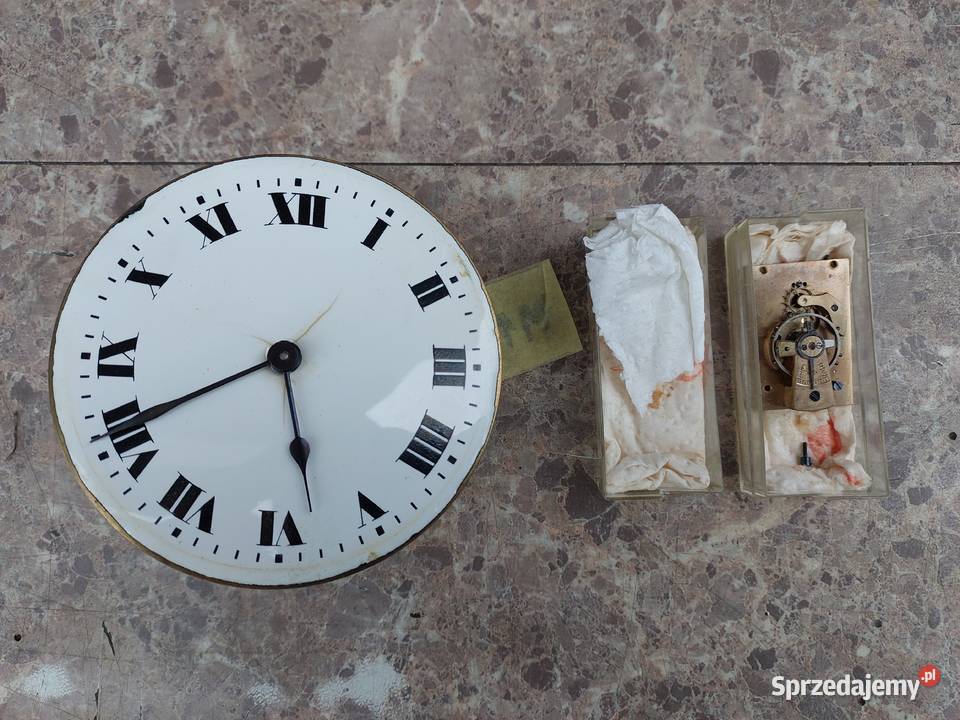 M180 Mechanizm starego zegara Buren Swiss Made Tczew