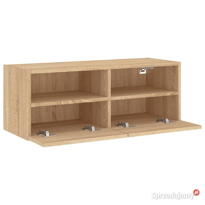 Ścienna szafka TV dąb sonoma 80x30x30 WM836872 Warszawa sprzedam