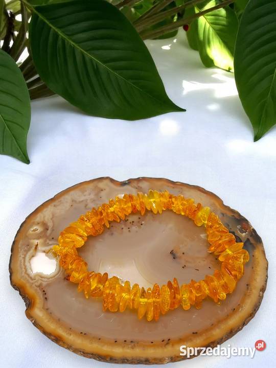 Bransoletka z bursztynu BURSZTYN bałtycki Warszawa