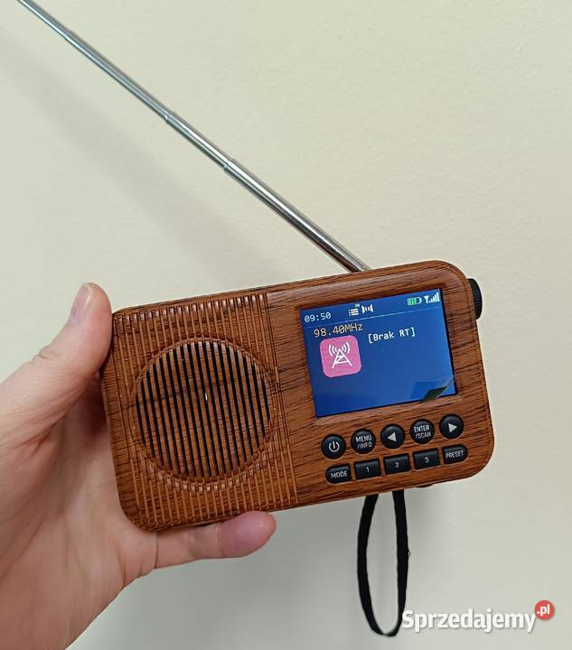 Radio kuchenne przenośne małe 3w1 radio głośnik Lubliniec
