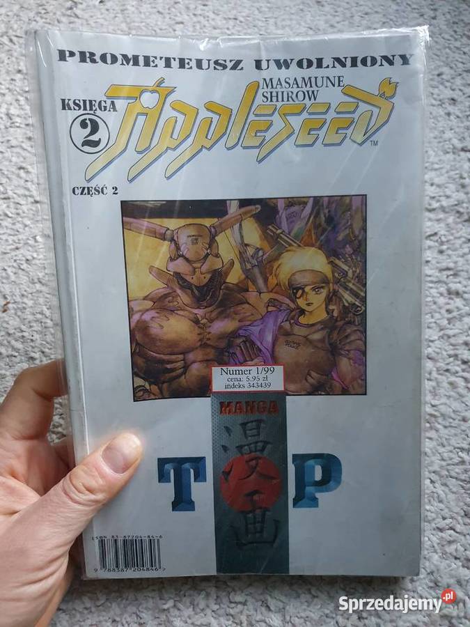 Appleseed komplet 4 tomów Manga 1999 Gdynia