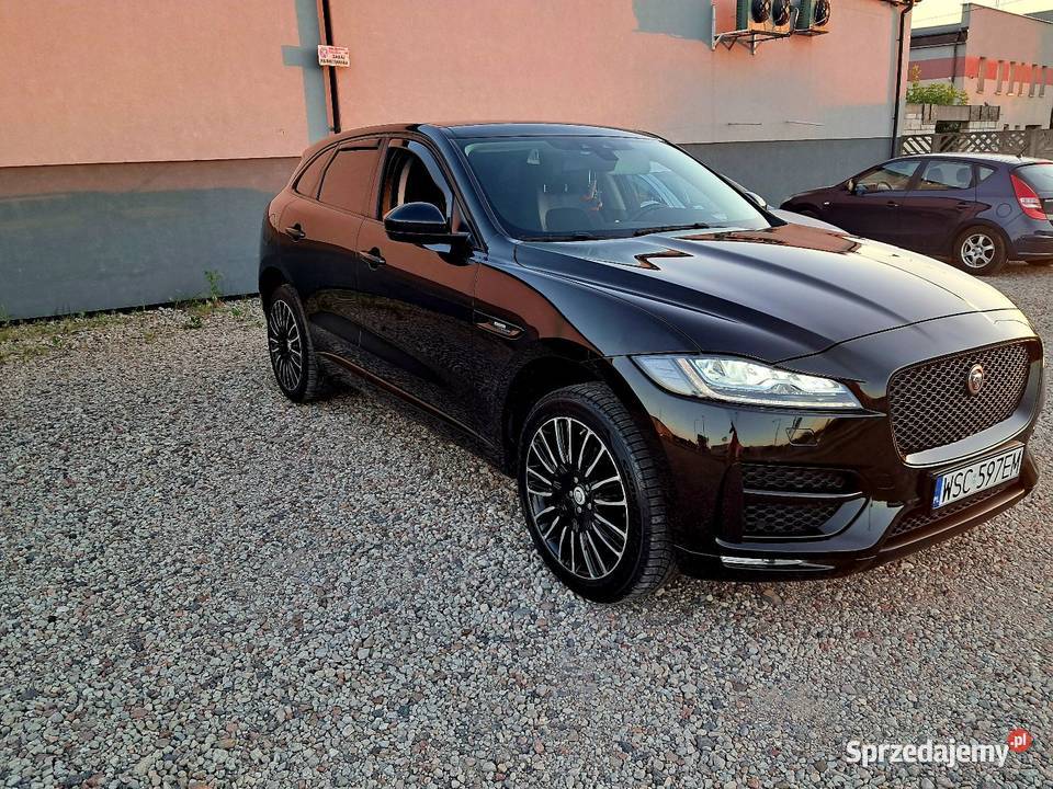 Jaguar F pace R Sport Full Ledy Zamiana elektryczne szyby Łomża