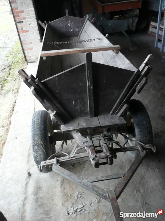 Wóz konny metalowodrewniany lubelskie