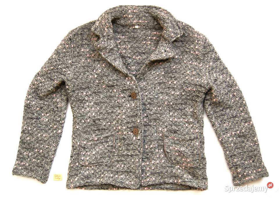 Sweter damski żakiet kardigan Portugalia 36 S Inny materiał Lublin