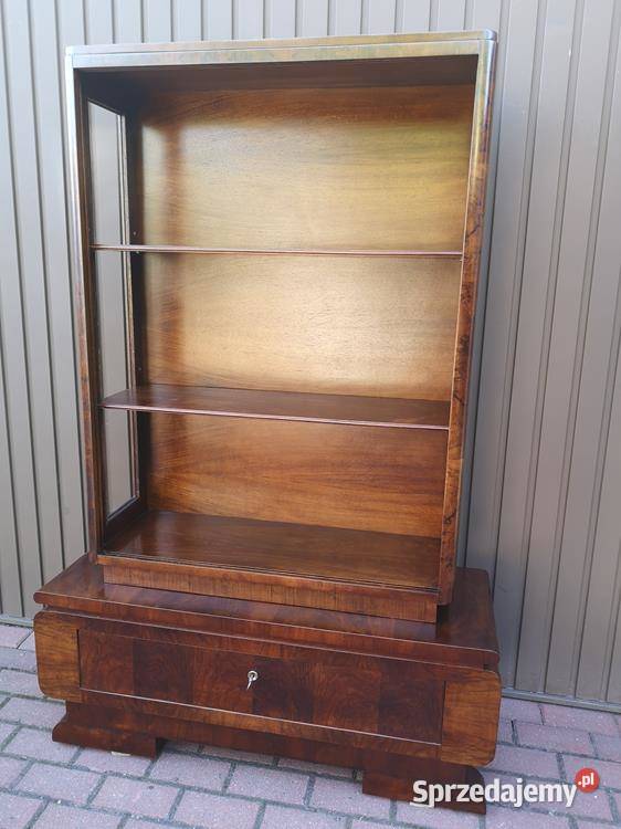 Witryna Serwantka ARTDECO Orzech Zgrabna Stara Swarzędz sprzedam