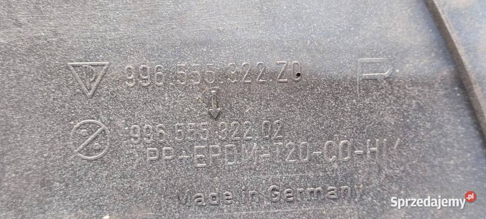 PORSCHE BOXSTER 986 BOCZEK DRZWI PRAWY PRZÓD