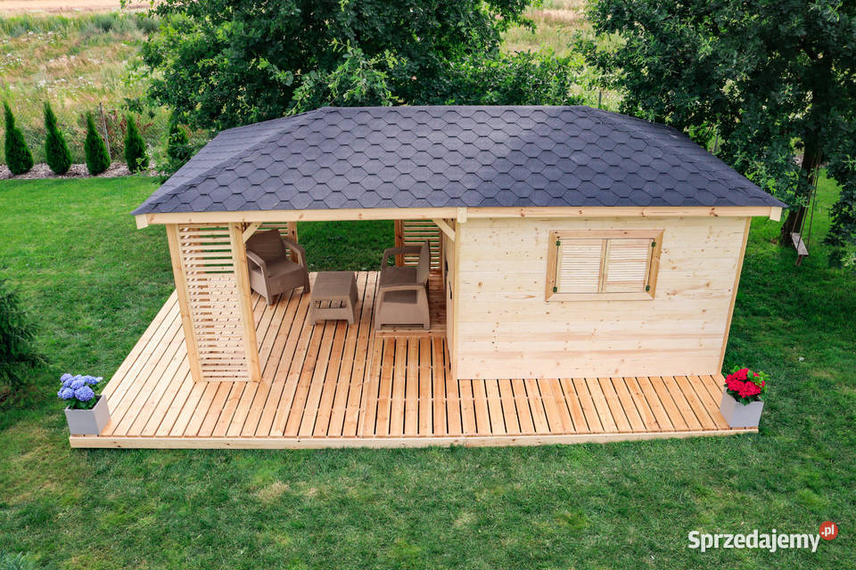 Domek narzędziowy Drewutnia Altana 3x6 San Marco Sieradz