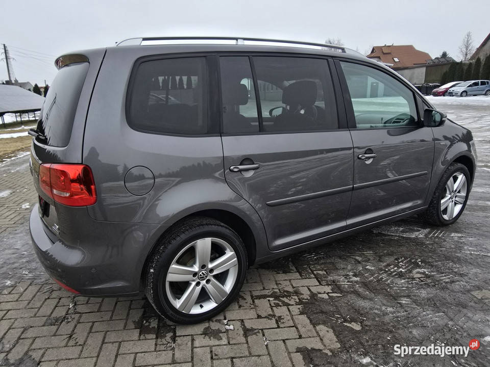 Volkswagen Touran 16tdi AUTOMATNavigacjaPanorama nawigacja Kutno