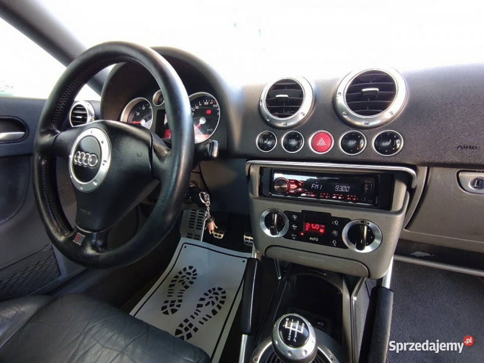 Audi TT Coupe 180 klima skóra alu Radio CDAUXUSB Zarejestrowany w Polsce Racibórz