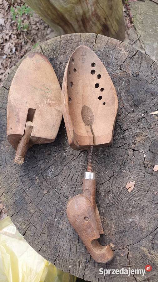 Drewniane pawidła wypełniacze szewskie stare Rękodzieło Warszawa