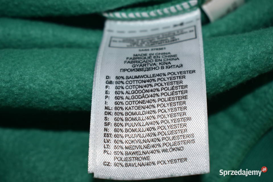 Zielona Bluza Adidas Komfort i Styl w Jednym Stargard sprzedam
