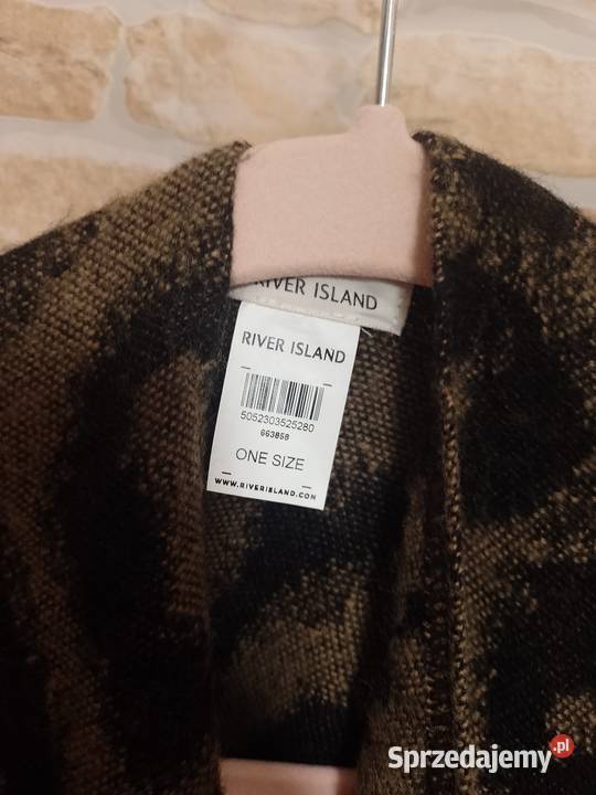 River Island Ekskluzywne ponczo z Londynu Kraków