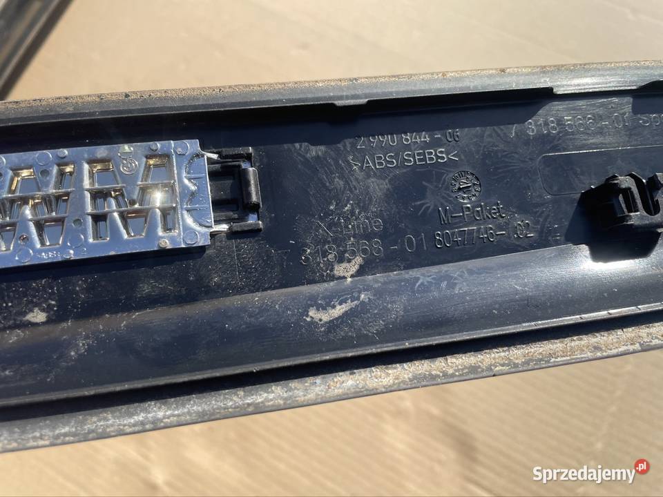 Listwa wewnętrzna progu lewa prawa bmw x1 e84 Listwy i nakładki zachodniopomorskie Szczecin sprzedam