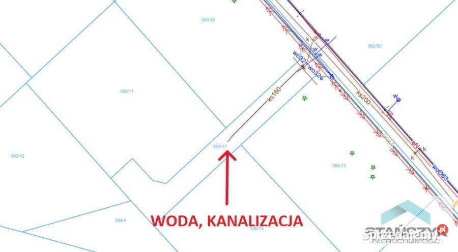 Działka Golczewo 1350m2 30m