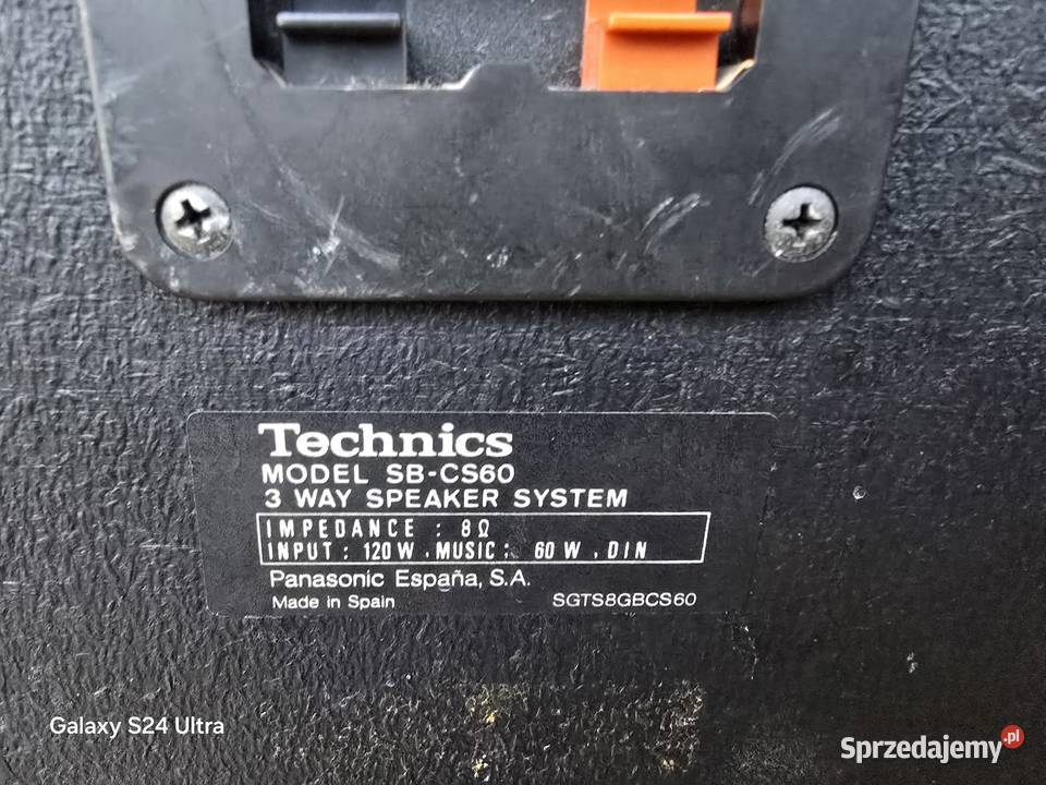 kolumny technics sbcs60 8ohm śląskie Chełm Śląski