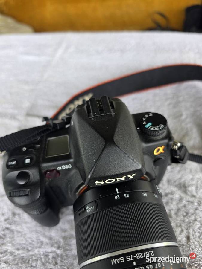 Zestaw Pełna Klatka Sony Alpha 850 Obiektyw Sony Szydłowiec