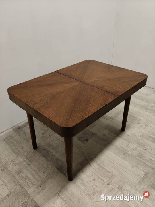 stół orzech design lata 6070 vintage Radomsko