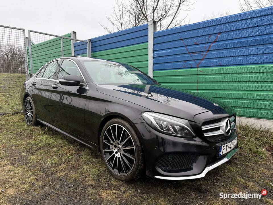 MercedesBenz Klasa C Mercedes C 250d światła LED wielkopolskie