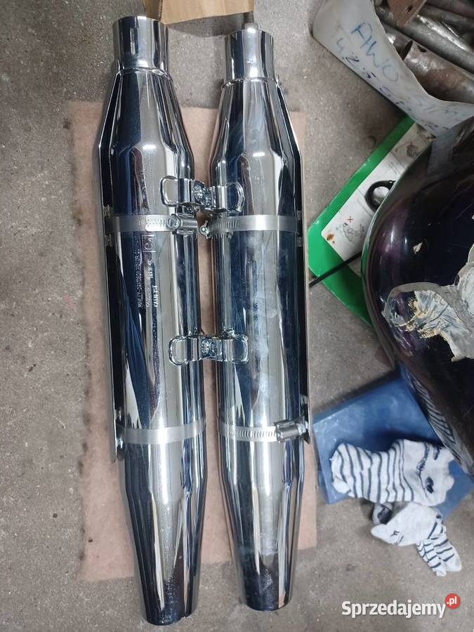 Harley Davidson Sportster tłumiki nowe Domaniów