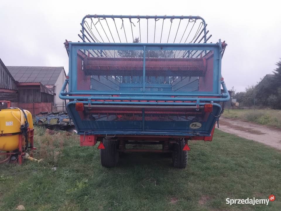 Przyczepa samozbierająca mengele lubelskie Dąbrowica Mała sprzedam