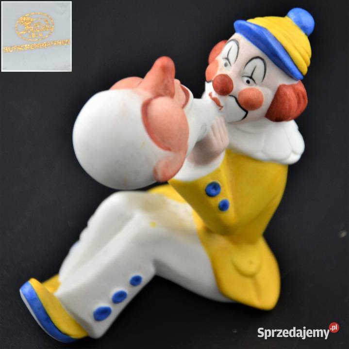 Klaun z balonem Hutschenreuther Selb Figurki z Warszawa