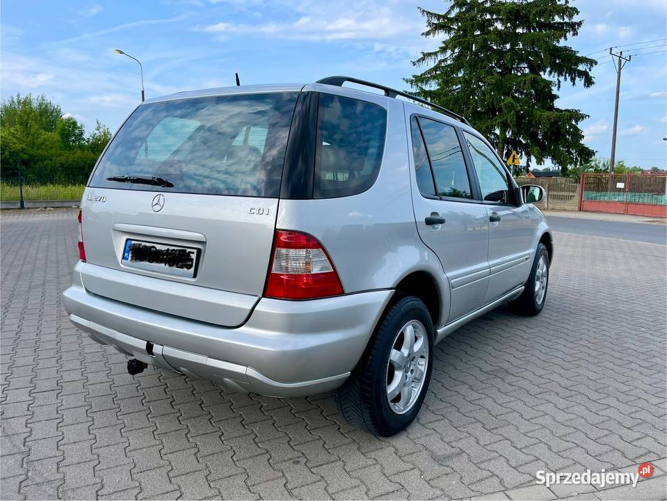 ŁADNY DOINWESTOWANY MERCEDES BENZ ML 27 CDI 163 Kutno