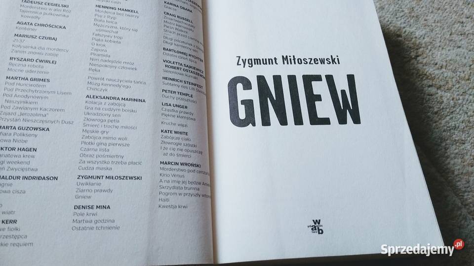 Gniew Zygmunt Miłoszewski Gdańsk