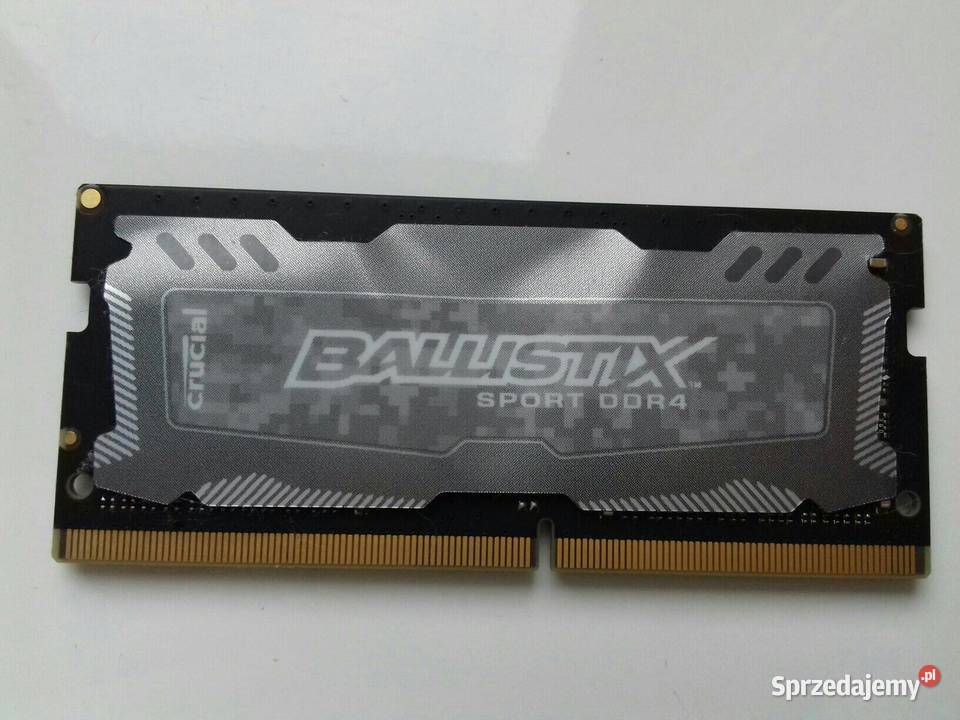 Crucial Ballistix Sport DDR4 4GB laptopowa 2400 Bydgoszcz