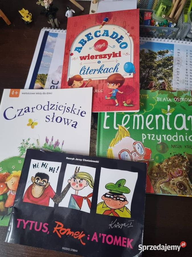 Książki dzieci i zabawy edukacyjne Chorzów