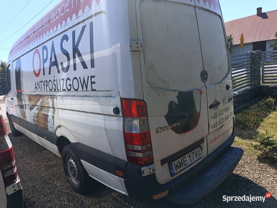 Sprinter blaszak SWAP silnik 29 TDI Wołoskowola