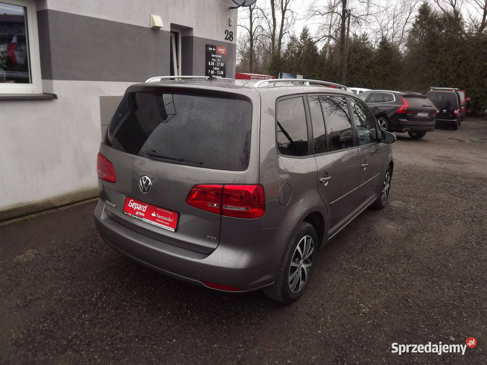 Volkswagen Touran AUTOMAT DSG 7BIEGOWY II nieuszkodzony lubelskie Janów Lubelski