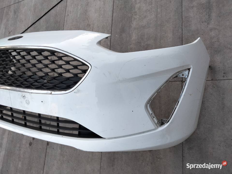 FORD FIESTA MK8 VIII zderzak przod przedni BIALY sprzedam