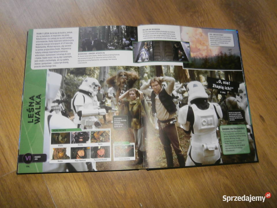 Star Wars 100 scen ładny stan Łódź